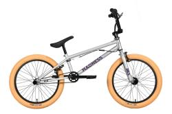 Велосипед Stark Madness BMX 3 (2023), серебристый Велосипед Stark Madness BMX 3 (2023), серебристый