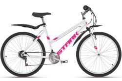 Велосипед Stark Luna 26.2 V (2021), рама 18" (165-175 см), белый Велосипед Stark Luna 26.2 V (2021), рама 18" (165-175 см), белый