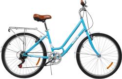 Велосипед WELS Elegance 26", рама 41 см (110-130 см), голубой