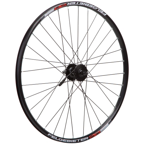 Колесо 26" переднее 32 спицы двойной обод