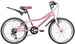 Велосипед NOVATRACK ALICE 20" (2019), рама 10" (110-130 см), розовый Велосипед NOVATRACK ALICE 20" (2019), рама 10" (110-130 см), розовый