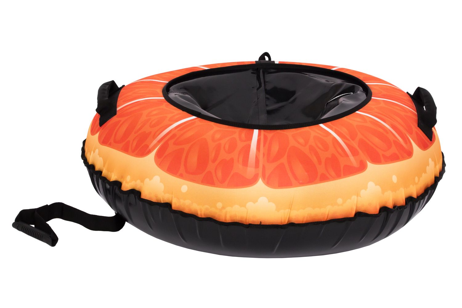 Тюбинг Snowstorm BZ-120_ORANGE, 120 см, оранжевый с черным