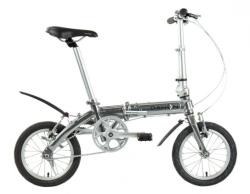 Велосипед Dahon Dove Uno 14" (2021), серебристый Велосипед Dahon Dove Uno 14" (2021), серебристый