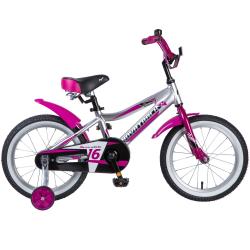 Велосипед Novatrack Novara 16" (2018) (98-110 см), серебристый Велосипед Novatrack Novara 16" (2018) (98-110 см), серебристый
