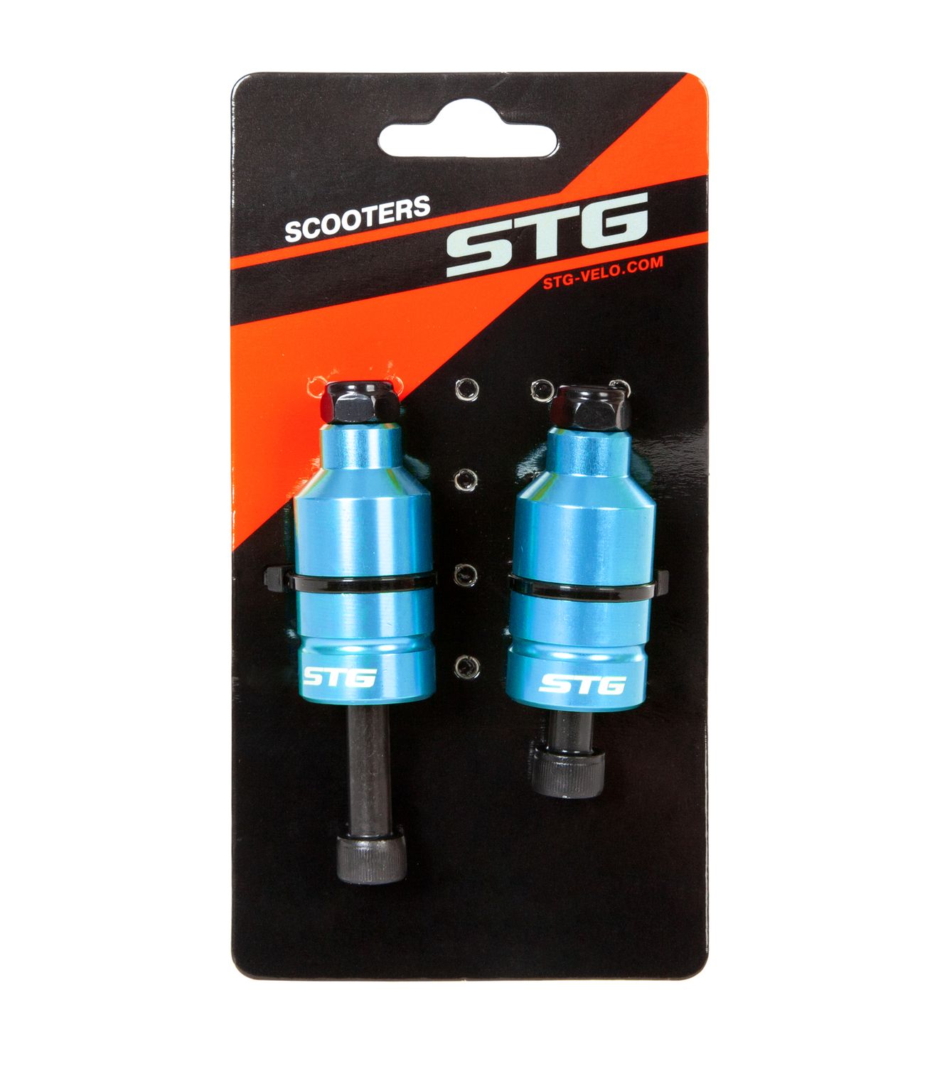 Пеги для трюкового самоката с осью, 22.2 мм, алюминиевые