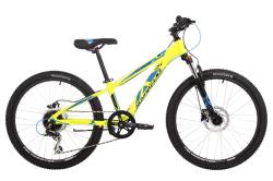 Велосипед Novatrack Extreme HD 24" (2024), рама 11" (130-155 см), зеленый Велосипед Novatrack Extreme HD 24" (2024), рама 11" (130-155 см), зеленый