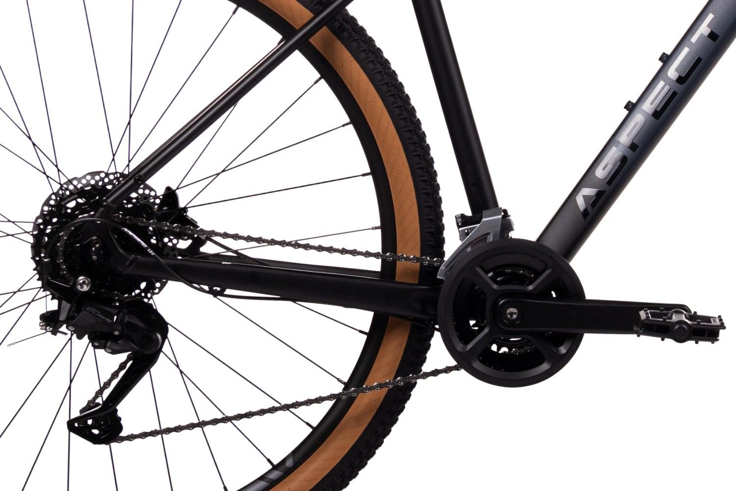 Велосипед Aspect Air 29 (2024), рама 22" (185-195 см), черный Велосипед Aspect Air 29 (2024), рама 22" (185-195 см), черный