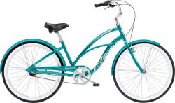 Велосипед Electra Cruiser 3i Step Thru, рама M (165-175 см), зеленый Велосипед Electra Cruiser 3i Step Thru, рама M (165-175 см), зеленый
