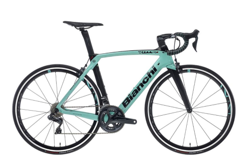 Велосипед Bianchi Oltre XR4 CV Ultegra, рама 47 см (155-165 см), голубой