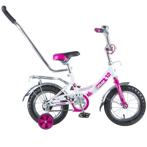 Велосипед Novatrack Urban 12" (2018) (92-98 см), белый