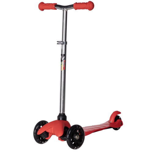 Самокат детский Novatrack Disco-kids Basic (2025) со светящимися колёсами