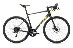 Велосипед CUBE ATTAIN PRO (2021), рама 56 см (175-185 см), черный