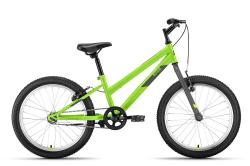 Велосипед ALTAIR MTB HT LOW 20" (2022) (110-130 см), зеленый Велосипед ALTAIR MTB HT LOW 20" (2022) (110-130 см), зеленый