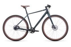 Велосипед Cube Hyde Pro 28" (2022), рама 62 см (195-205 см), синий Велосипед Cube Hyde Pro 28" (2022), рама 62 см (195-205 см), синий