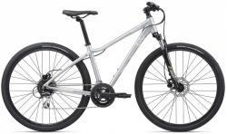 Велосипед Giant Rove 3 DD Disc 28" (2020), рама S (155-165 см), серебристый