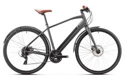 Электровелосипед Titan Racing E-TRANSPORTER COPENHAGEN, рама 55 см (175-185 см), серый