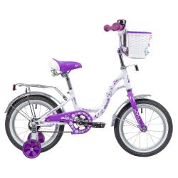 Велосипед NOVATRACK BUTTERFLY 14" (2019), рама 9" (98-110 см), фиолетовый Велосипед NOVATRACK BUTTERFLY 14" (2019), рама 9" (98-110 см), фиолетовый