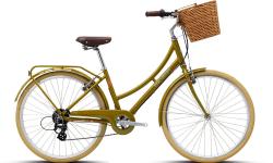 Велосипед Polygon Oosten 26" (2021), рама 16" (155-165 см), зеленый