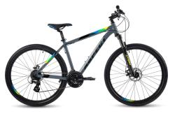 Велосипед Aspect IDEAL 27.5" (2023), рама 20" (175-185 см), серый