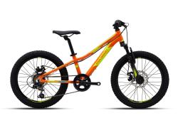Велосипед Polygon Relic 20" (2021), рама 10" (110-130 см), оранжевый