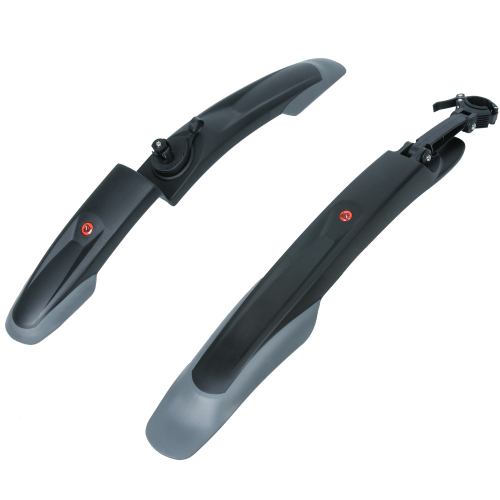 Крылья STG FD-24-1 F/R для 26-29, переднее и заднее, пластик/резина , черные .