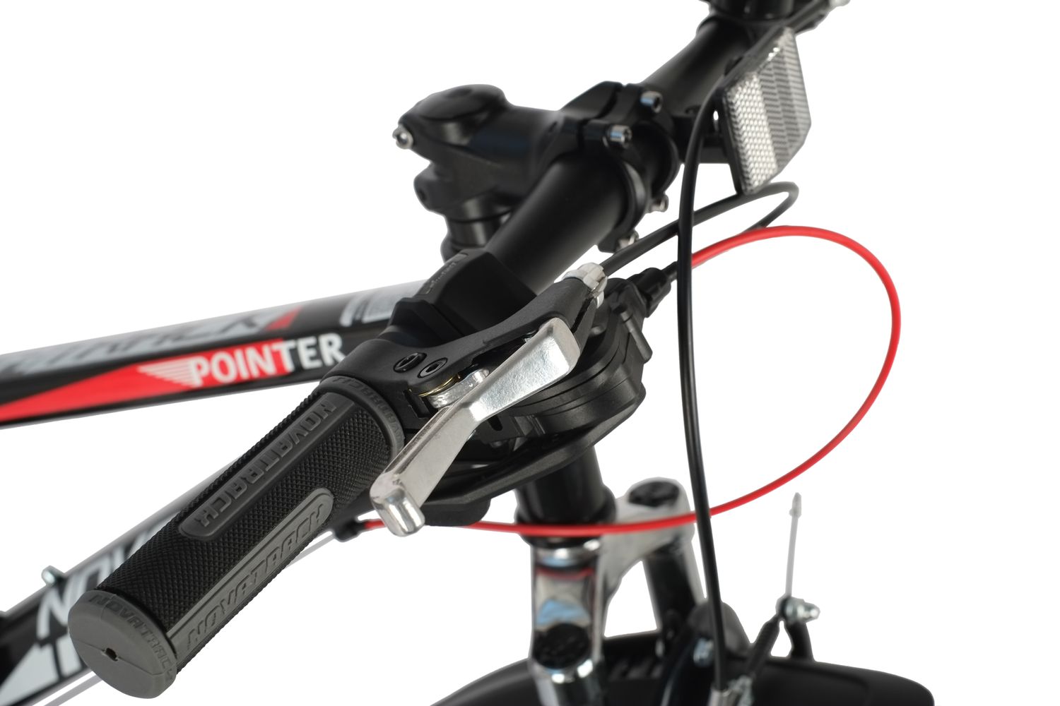 Велосипед NOVATRACK POINTER 20" (2019), рама 10" (110-130 см), черный Велосипед NOVATRACK POINTER 20" (2019), рама 10" (110-130 см), черный