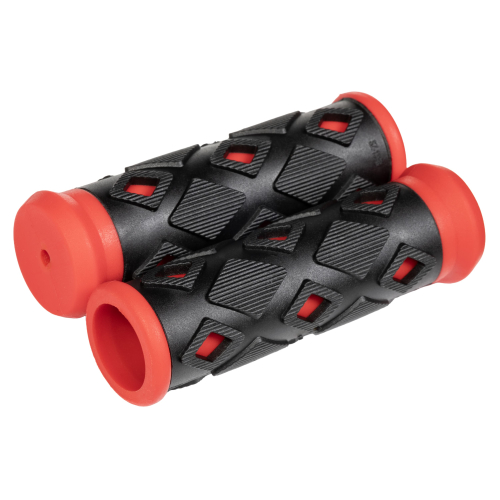 Рукоятки руля ХD-113B, 95мм, черно-красные