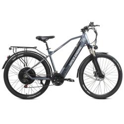 Электровелосипед HIPER Engine MTB X1, 27,5", серый Электровелосипед HIPER Engine MTB X1, 27,5", серый