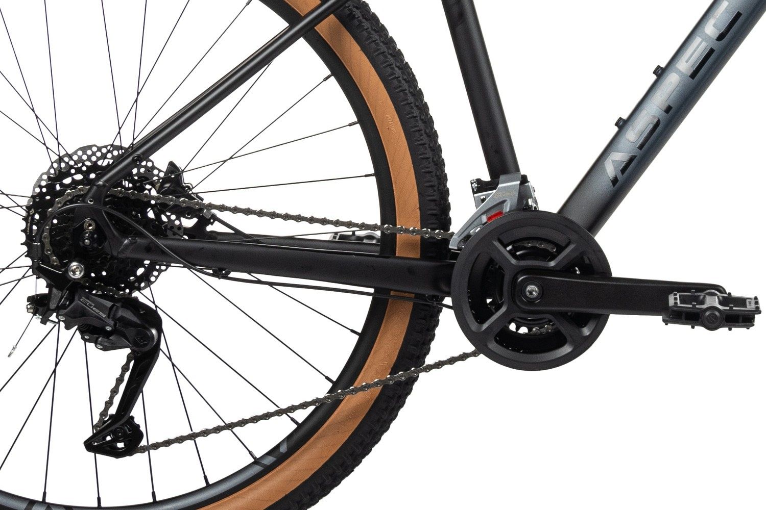 Велосипед Aspect Air 27.5 (2024), рама 18" (165-175 см), черный Велосипед Aspect Air 27.5 (2024), рама 18" (165-175 см), черный