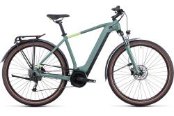Велосипед Cube Touring Hybrid ONE 400 (2022), рама 50 см, зеленый