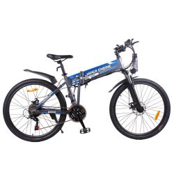 Электровелосипед HIPER Engine BX640, 26", серый