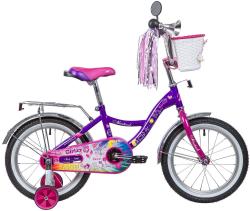 Велосипед LITTLE GIRLZZ 16" (2019), рама 10.5" (98-110 см), фиолетовый Велосипед LITTLE GIRLZZ 16" (2019), рама 10.5" (98-110 см), фиолетовый