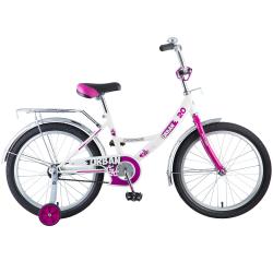 Велосипед Novatrack Urban 20" (2018) (110-130 см), белый Велосипед Novatrack Urban 20" (2018) (110-130 см), белый