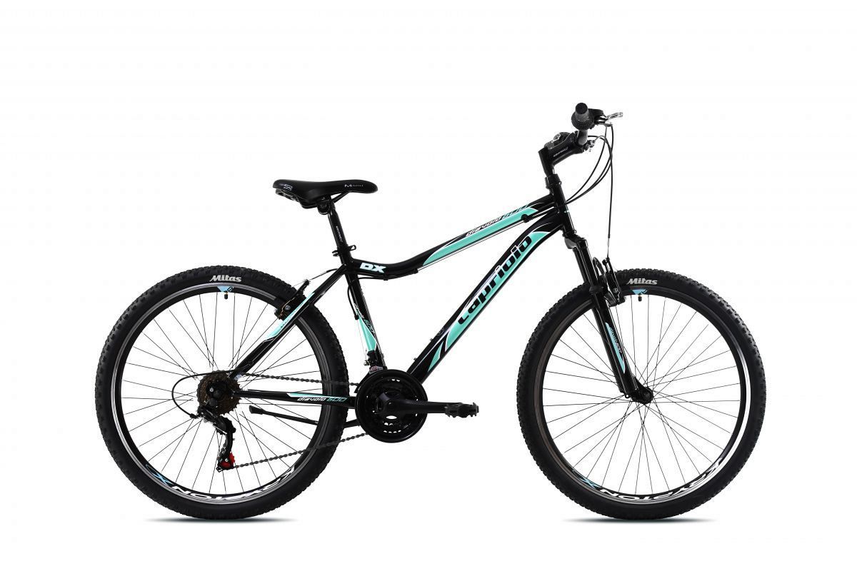 Велосипед CAPRIOLO DIAVOLO 260 FS 26" (2023), рама 15" (130-155 см), бирюзовый Велосипед CAPRIOLO DIAVOLO 260 FS 26" (2023), рама 15" (130-155 см), бирюзовый