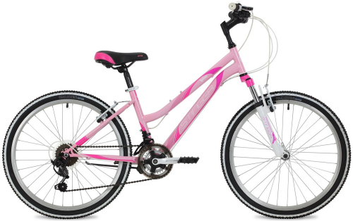 Велосипед Stinger Latina 24" (2018), рама 14" (130-155 см), розовый