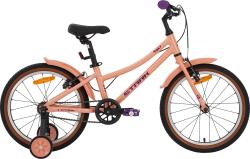 Велосипед Stark Foxy Girl 18" (2025) (110-130 см), оранжевый