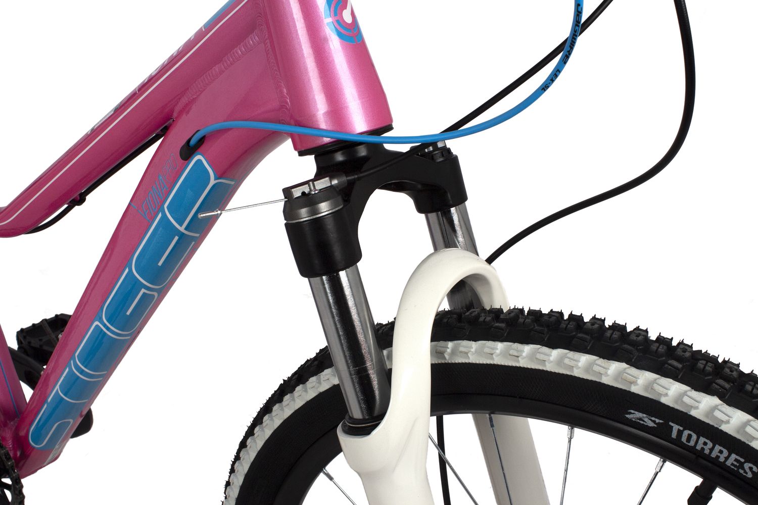 Велосипед STINGER FIONA PRO 24" (2021), рама 12" (130-155 см), розовый