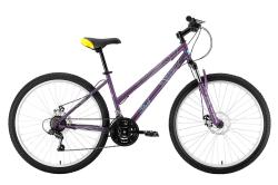 Велосипед Stark Luna 26.1 D Steel (2022), рама 18" (165-175 см), фиолетовый Велосипед Stark Luna 26.1 D Steel (2022), рама 18" (165-175 см), фиолетовый