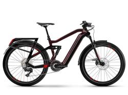 Электровелосипед Haibike XDURO Adventr FS 27.5" (2021), рама XL (185-195 см), бордовый