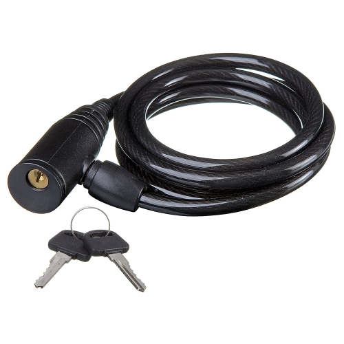 Замок, трос спиральный, диам.8х150см