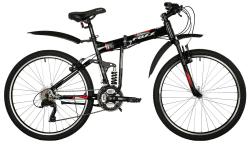 Велосипед FOXX ZING F1 26" (2021), рама 18" (165-175 см), черный Велосипед FOXX ZING F1 26" (2021), рама 18" (165-175 см), черный