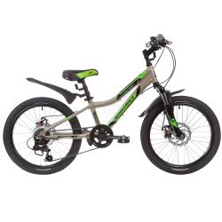Велосипед NOVATRACK ACTION 20" (2019), рама 10" (110-130 см), серый