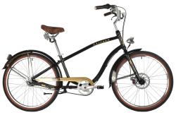 Велосипед STINGER CRUISER Man 7spd 26" (2021), рама 18" (165-175 см), черный Велосипед STINGER CRUISER Man 7spd 26" (2021), рама 18" (165-175 см), черный