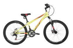 Велосипед NOVATRACK ACTION Disc 24" (2021), рама 12" (130-155 см), зеленый Велосипед NOVATRACK ACTION Disc 24" (2021), рама 12" (130-155 см), зеленый