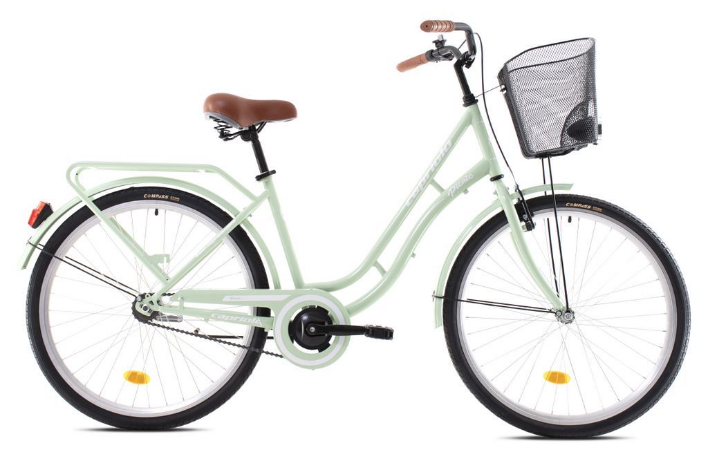 Велосипед CAPRIOLO PICNIC 26'' (2023), рама 17" (165-175 см), зеленый Велосипед CAPRIOLO PICNIC 26'' (2023), рама 17" (165-175 см), зеленый