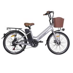 Электровелосипед HIPER Engine B62, серебристый Электровелосипед HIPER Engine B62, серебристый