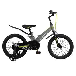 Велосипед Maxiscoo Space Стандарт 16" (2023) (98-110 см), серый Велосипед Maxiscoo Space Стандарт 16" (2023) (98-110 см), серый