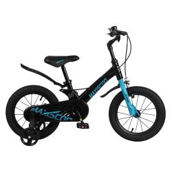 Велосипед Maxiscoo Space Стандарт Плюс 14" (2023) (98-110 см), черный