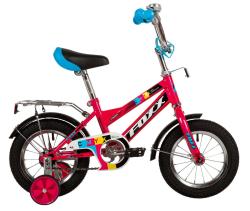 Велосипед FOXX CMYK 12" (2017) (92-98 см), бордовый