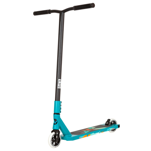 Самокат трюковой NOVATRACK PIXEL'80 (2022), синий